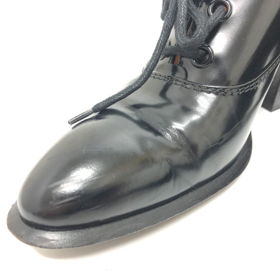 CELINE セリーヌ ドレス ローファー シューズ 靴 ローファー ブラック レディース【中古】 | CELINE | 06