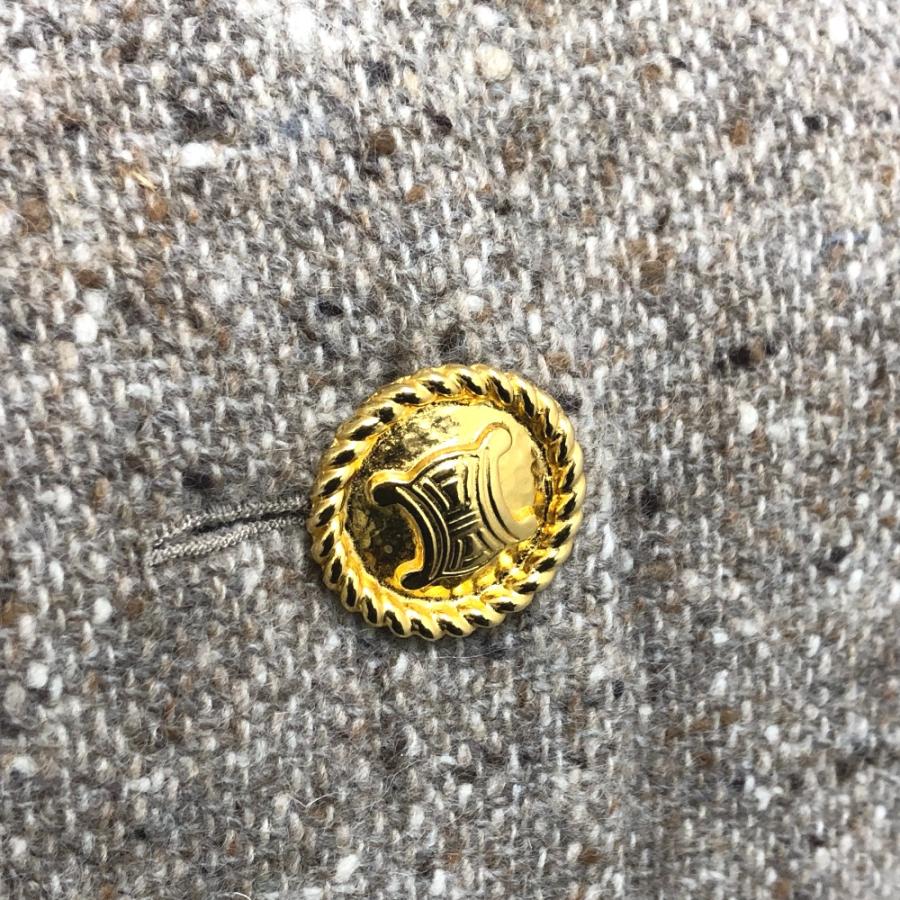 CELINE セリーヌ ヴィンテージ マカダムボタン セットアップ スカート アパレル セットアップ ベージュ レディース【中古】 | CELINE | 05