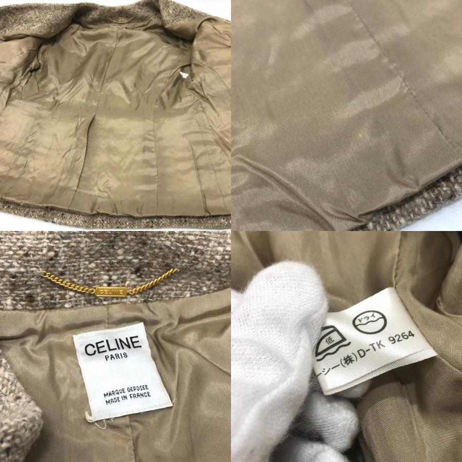 CELINE セリーヌ ヴィンテージ マカダムボタン セットアップ スカート アパレル セットアップ ベージュ レディース【中古】 | CELINE | 07