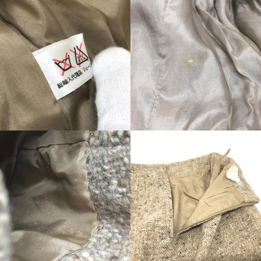 CELINE セリーヌ ヴィンテージ マカダムボタン セットアップ スカート アパレル セットアップ ベージュ レディース【中古】 | CELINE | 08