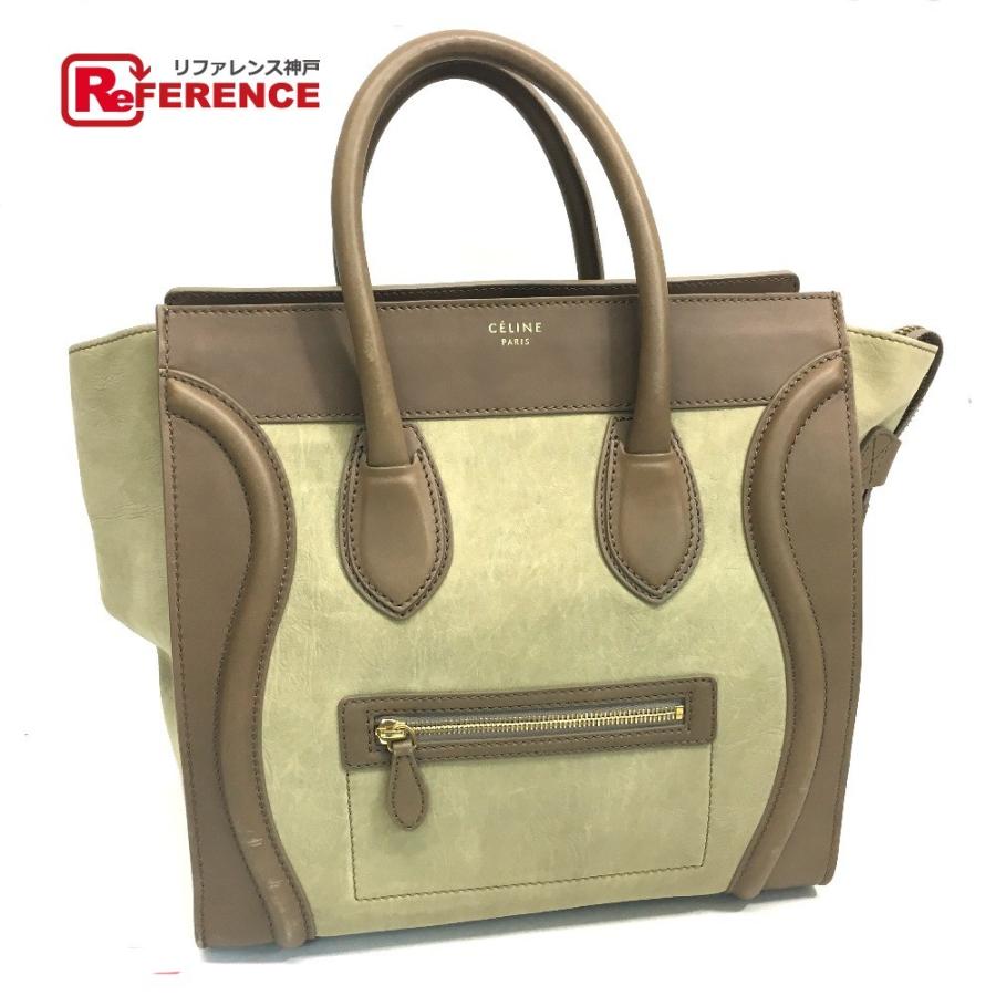 CELINE セリーヌ カバン 165213 トートバッグ ラゲージ ミニショッパー ハンドバッグ レザー レディース | CELINE