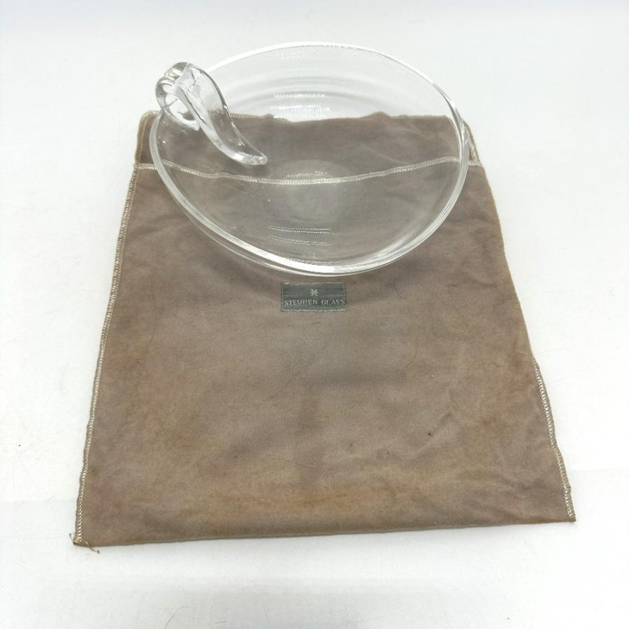 Steuben スチューベン・グラス フルーツコンポート 盛り お皿 クリア ユニセックス【中古】 |  | 08
