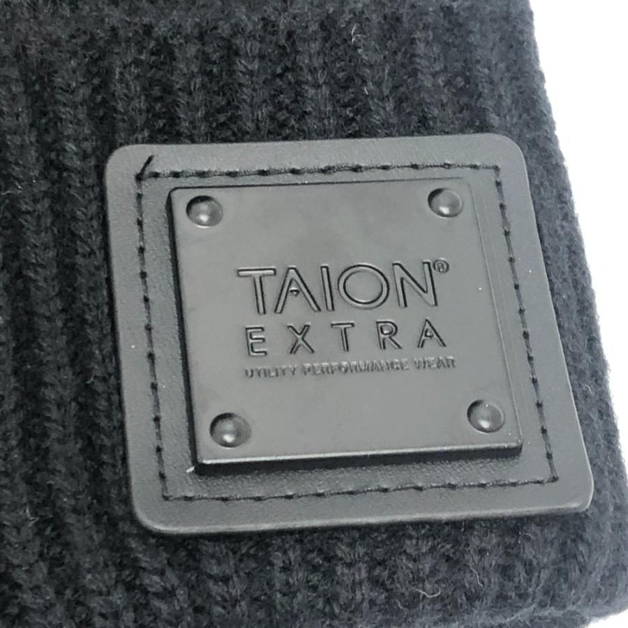 未使用 TAION タイオン ブラックファー付き 防寒具 ファッション小物 非売品 ニット タイオンエクストラ 手袋 ブラック レディース【中古】 |  | 03