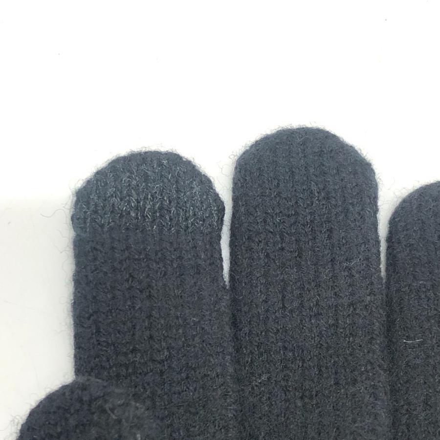 未使用 TAION タイオン ブラックファー付き 防寒具 ファッション小物 非売品 ニット タイオンエクストラ 手袋 ブラック レディース【中古】 |  | 06