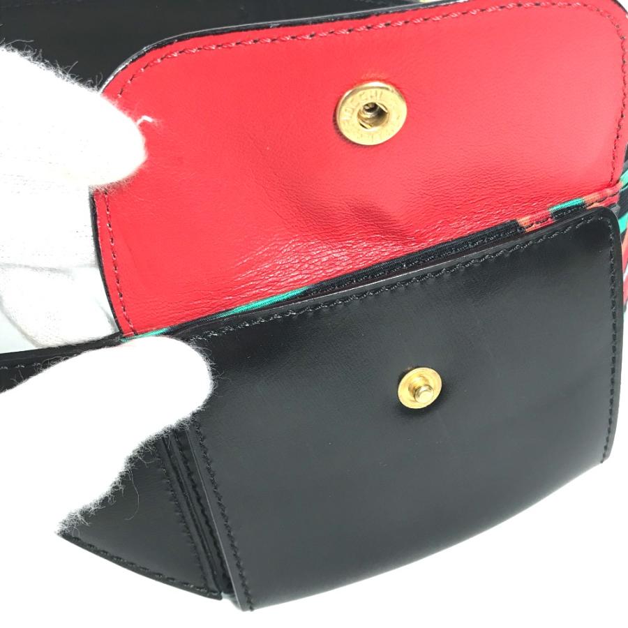 CELINE（セリーヌ） スカーフ柄 ポーチ付き ウエストバッグ ベルト