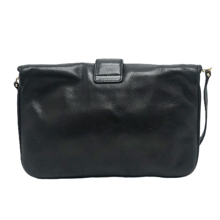 CELINE セリーヌ ロゴ 斜め掛け カバン 肩掛け バッグ ショルダーバッグ ブラック レディース【中古】 | CELINE | 01