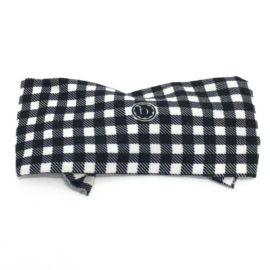 未使用   リボン ヘアバンド ヘアアクセサリー 3点セット ヘアバンド ブラック ホワイト チェック キッズ【中古】 |  | 05
