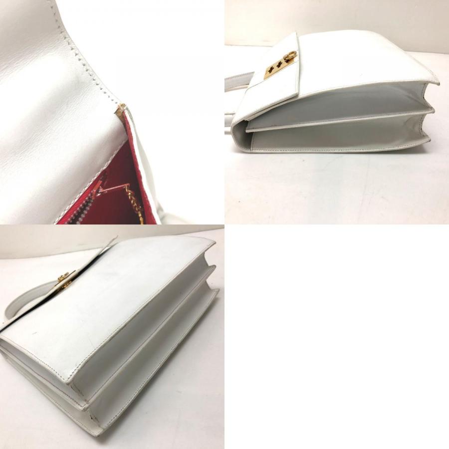 CELINE（セリーヌ） トートバッグ チェーンロック ハンドバッグ レザー