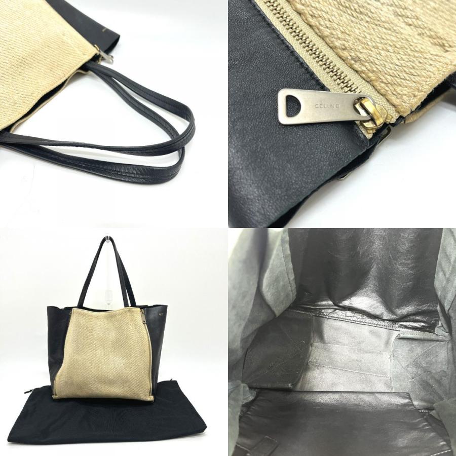 CELINE セリーヌ カバガゼット カバン バッグ ハンドバッグ トートバッグ ベージュ レディース【中古】 | CELINE | 08
