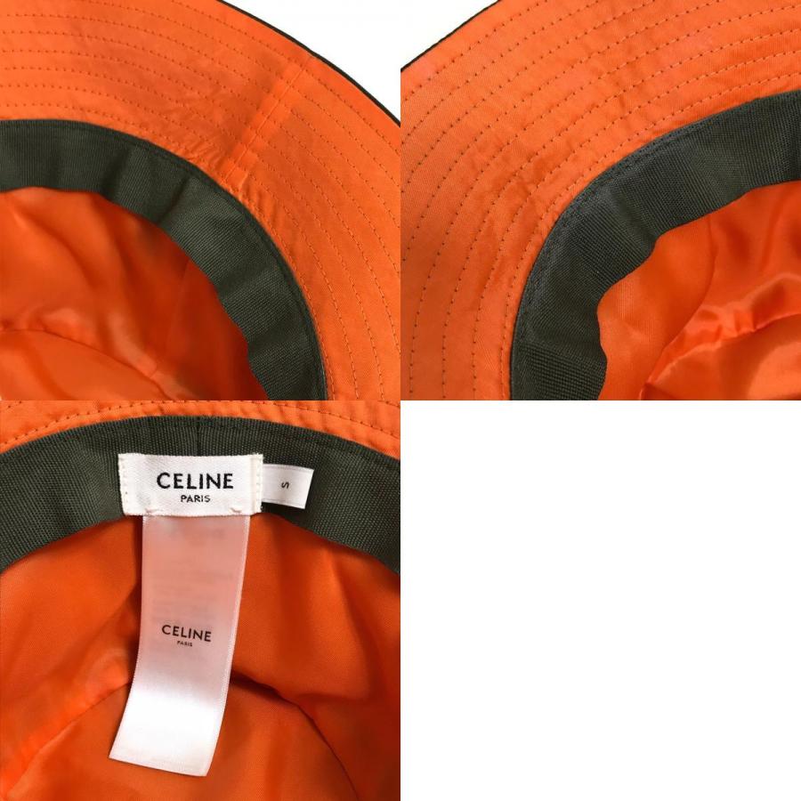 CELINE（セリーヌ） 美品 2AUB8930C キルティング ロゴ 帽子 バケット