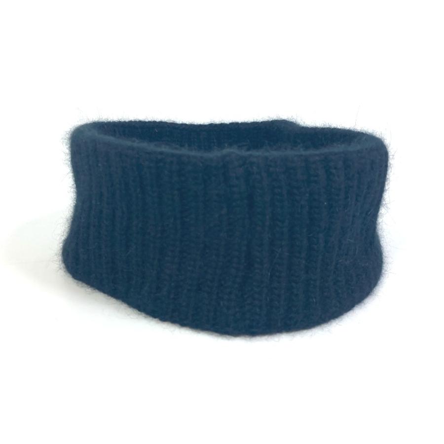 CELINE セリーヌ 2AUC9641M バイエディスリマン ロゴ エンブロイダリー 帽子 ヘッドバンド バイザー ニット  サンバイザー 【中古】 | CELINE | 03