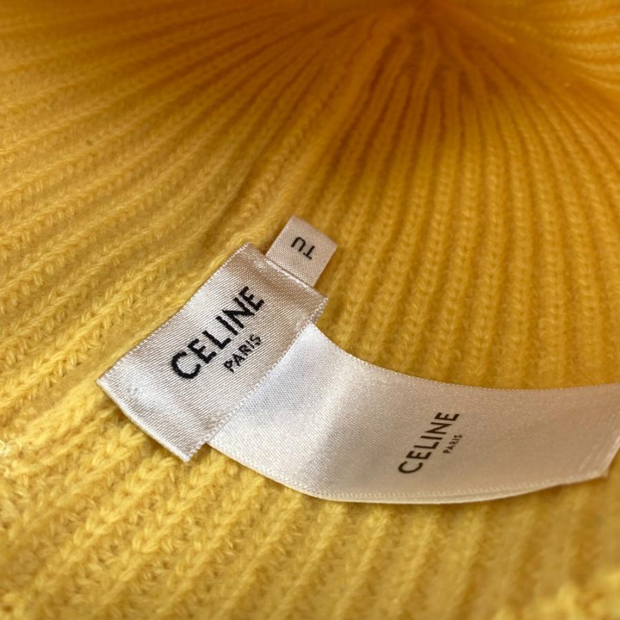 CELINE セリーヌ 2A61W535Q ロゴ エンブロイダリー ビーニー