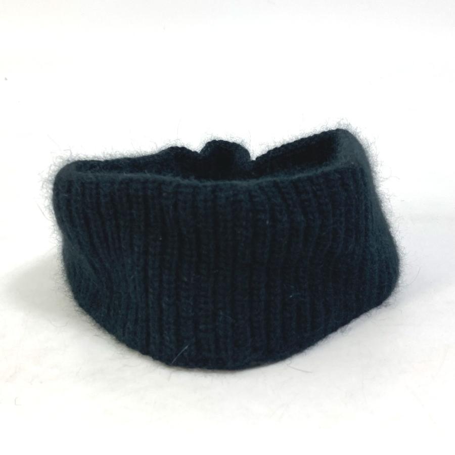 CELINE セリーヌ 2AUC9641M セリーヌバイエディスリマン ロゴ エンブロイダリー 帽子 ヘッドバンド ニット サンバイザー【中古】 | CELINE | 03