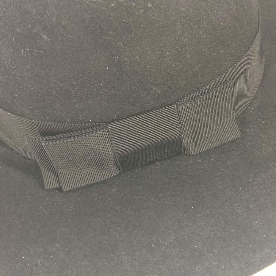 新品同様 CELINE セリーヌ 2AUC1149H マリア ケープライン フエルト ハット ハット帽 帽子 リボン ハット ブラック レディース【中古】 | CELINE | 04