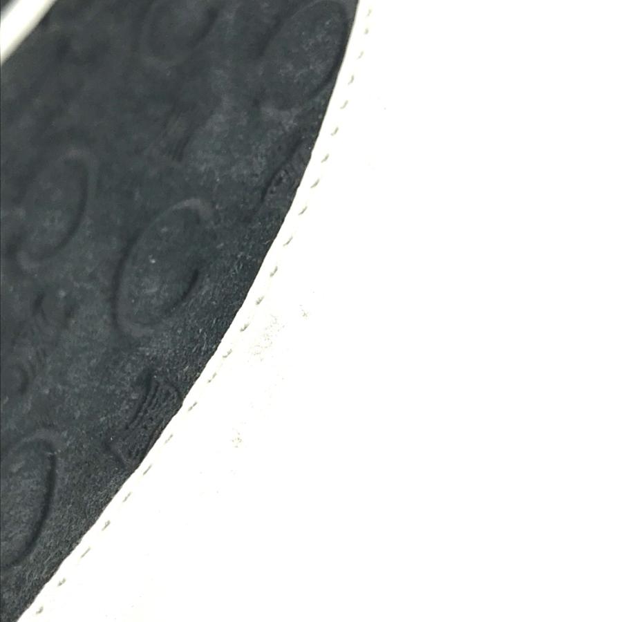 CELINE セリーヌ トリオンフ バイザー バイカラー 帽子 サンバイザー ブラック レディース【中古】 | CELINE | 05