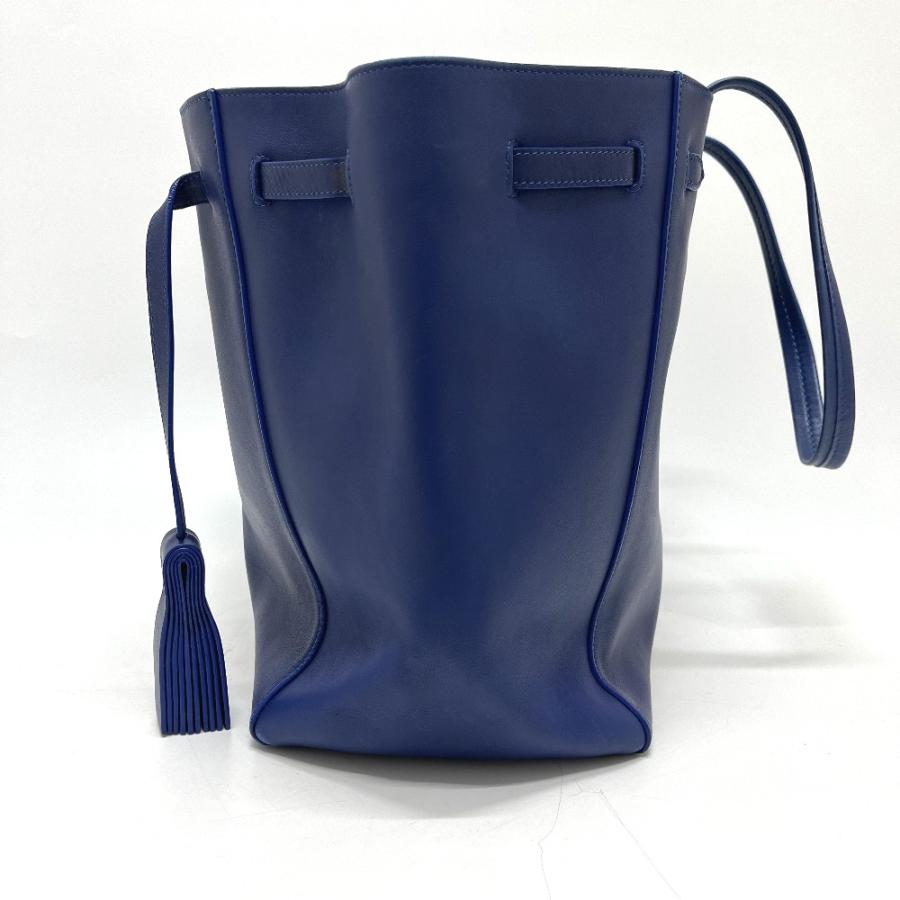 CELINE セリーヌ カバファントム タッセル カバン バッグ トートバッグ ブルー レディース【中古】 | CELINE | 03