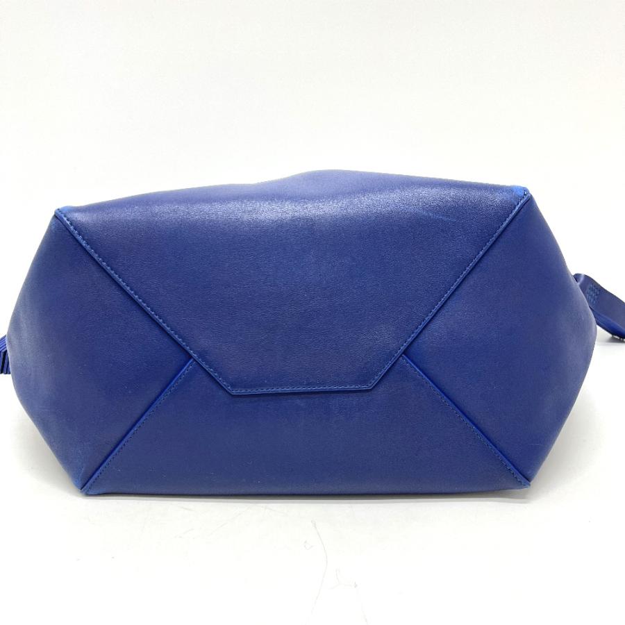 CELINE セリーヌ カバファントム タッセル カバン バッグ トートバッグ ブルー レディース【中古】 | CELINE | 04