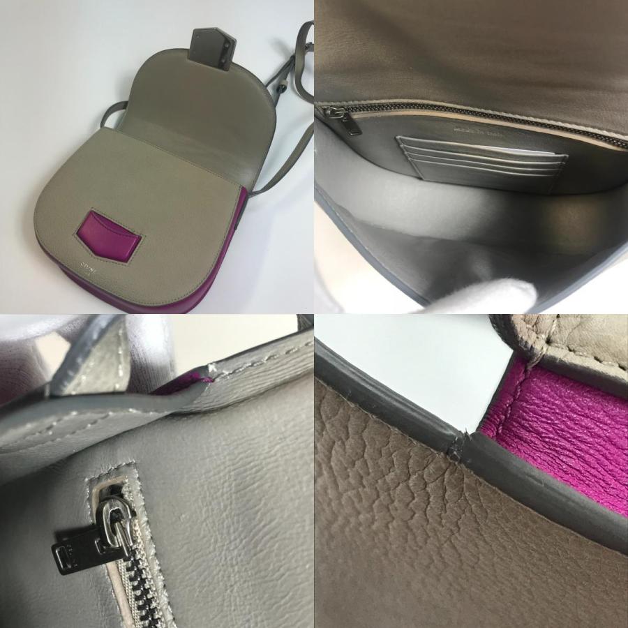 CELINE（セリーヌ） バイカラー トロッター スモール 斜め掛け 肩掛け 