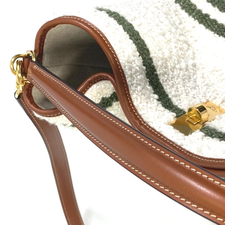 CELINE（セリーヌ） 195572ED3 ボーダー バケット16(セーズ