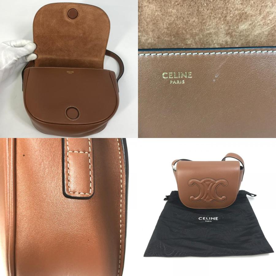 CELINE 未使用 セリーヌ 198263DU3 フォルコ キュイル トリオンフ  