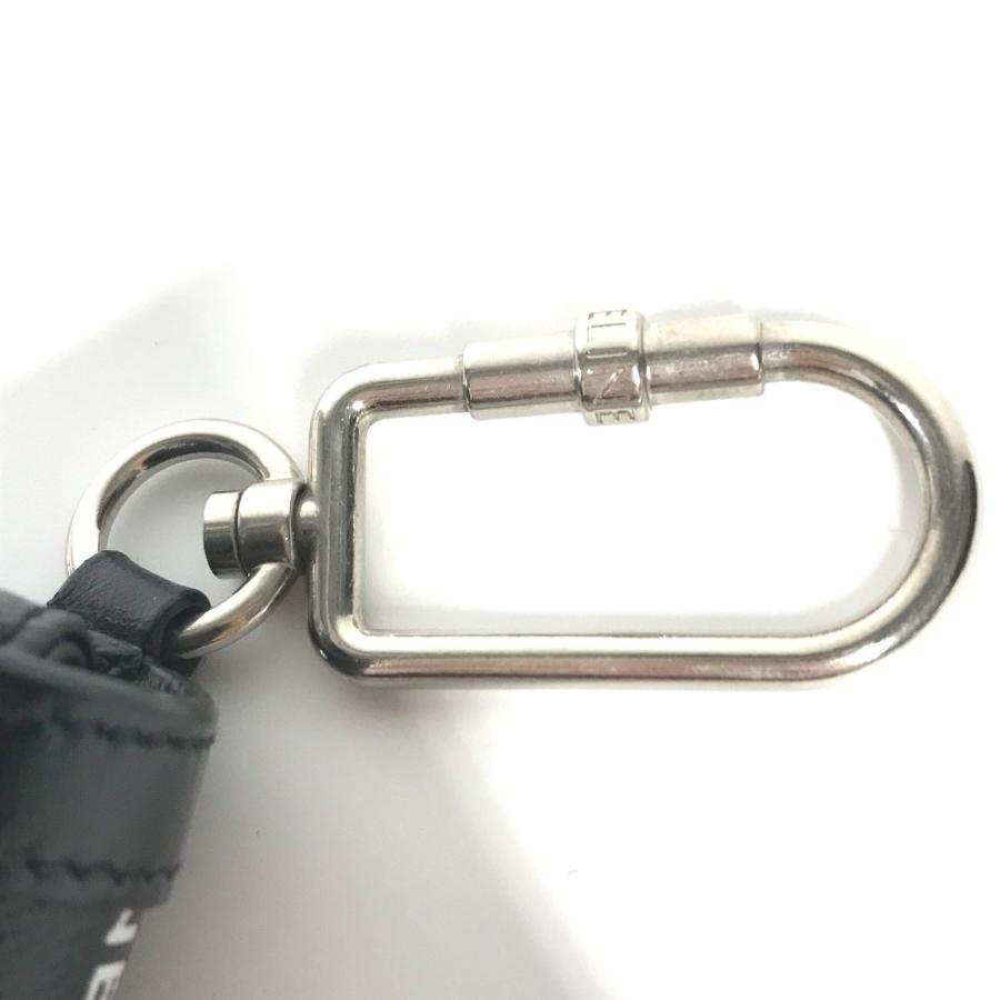 美品 CELINE セリーヌ ロゴ エアポッズ ケース airpods イヤホン アップル apple バイカラー イヤフォンケース ブラック【中古】 | CELINE | 04