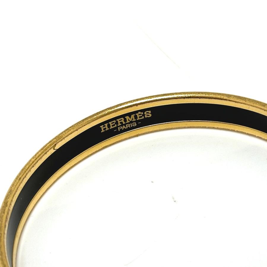 HERMES エルメス エマイユPM アクセサリー ファッション小物 ブレスレット 七宝焼き バングル オレンジ レディース【中古】 | HERMES | 04