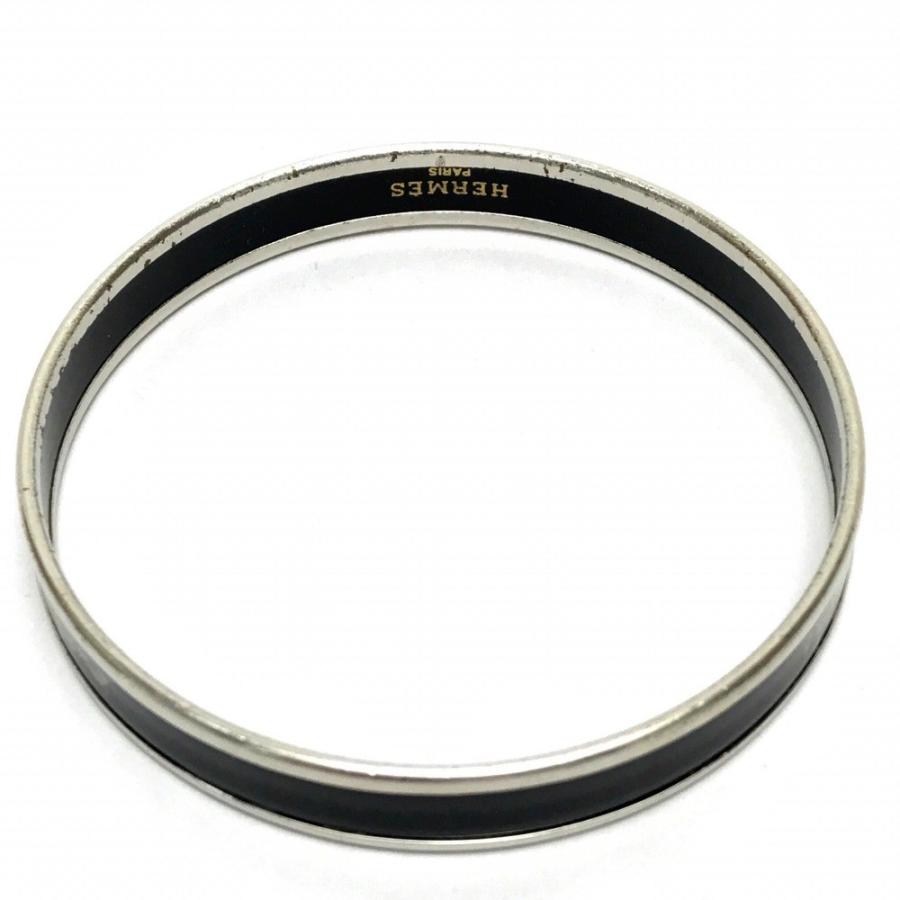 HERMES エルメス ブレスレット アクセサリー エマイユPM ファン カレーシュ バングル メタル シルバー金具 | HERMES | 02