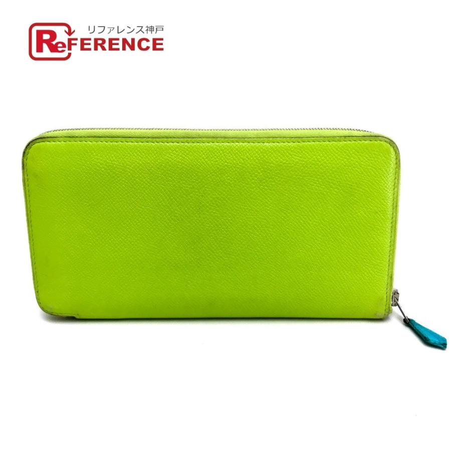 Hermes エルメス アザップロング シルクイン 長財布 小銭入れあり キウイ グリーン レディース 中古 23 7 リファレンス コレクション 通販 Yahoo ショッピング