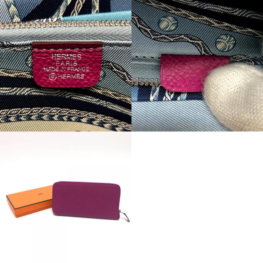 HERMES 未使用 エルメス アザップ ロング シルクイン ファスナー 長  