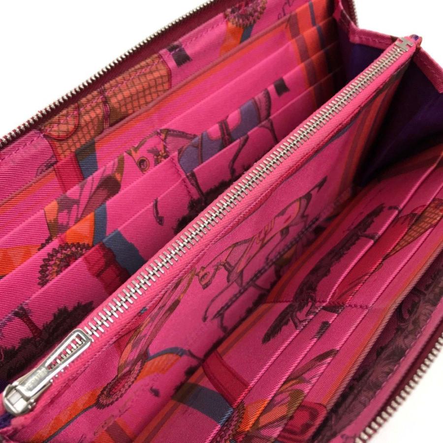 HERMES エルメス □N刻 アザップロング シルクイン 長財布(あり) エプソン レッド ルビー レディース | HERMES | 05