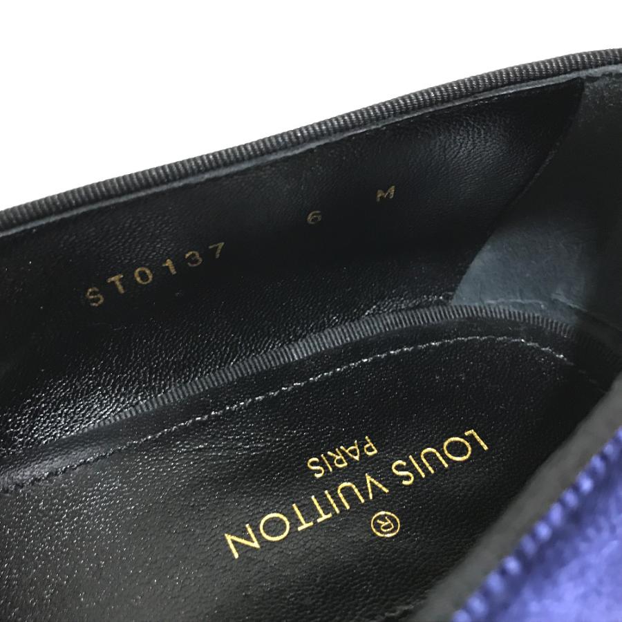 新品同様品 LOUIS VUITTON ルイ ヴィトン 1A32RS オートュイユ ライン ローファー ベルベット 6M | LOUIS VUITTON | 04