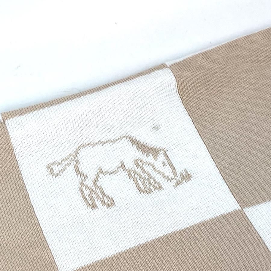 HERMES 新品同様 エルメス アダダ 馬 毛布 インテリア 布団 ベビー