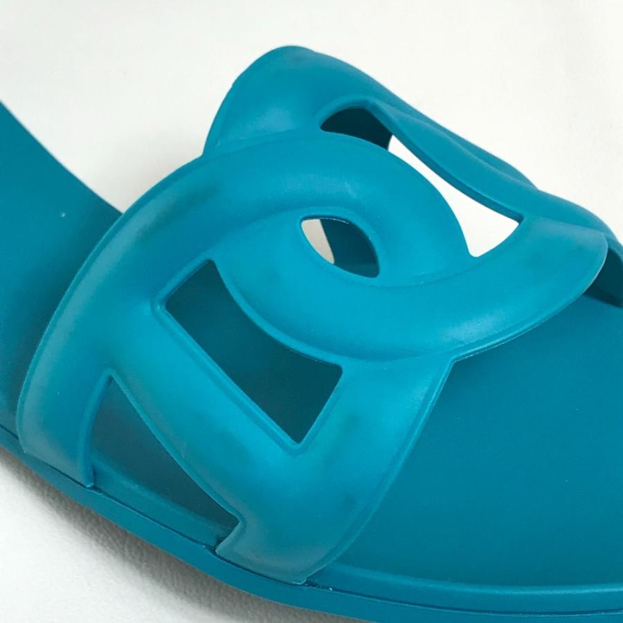 HERMES エルメス ペタンコ アロハ シェーヌダンクル フラット サンダル