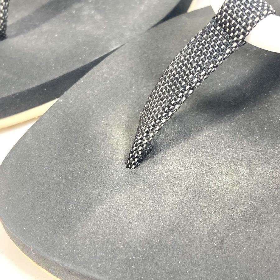 HERMES エルメス シェーヌダンクル カラネラ ビーチサンダル 靴 サンダル ラバー ブラック レディース【中古】 | HERMES | 06