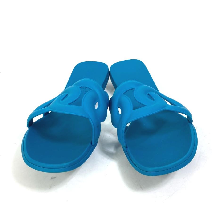 HERMES エルメス 靴 ペタンコ フラット アロハ シェーヌダンクル