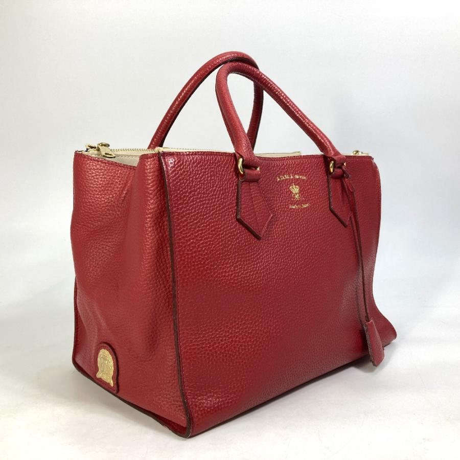 ADMJアクセソワ エーディーエムジェイ ロゴ カバン ハンドバッグ  