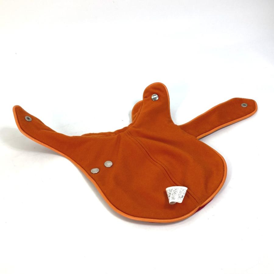 HERMES エルメス セリエ  服 犬 ドッグウェア 犬服 バイカラー 雑貨 カシミヤ レッド ユニセックス【中古】美品 | HERMES | 05
