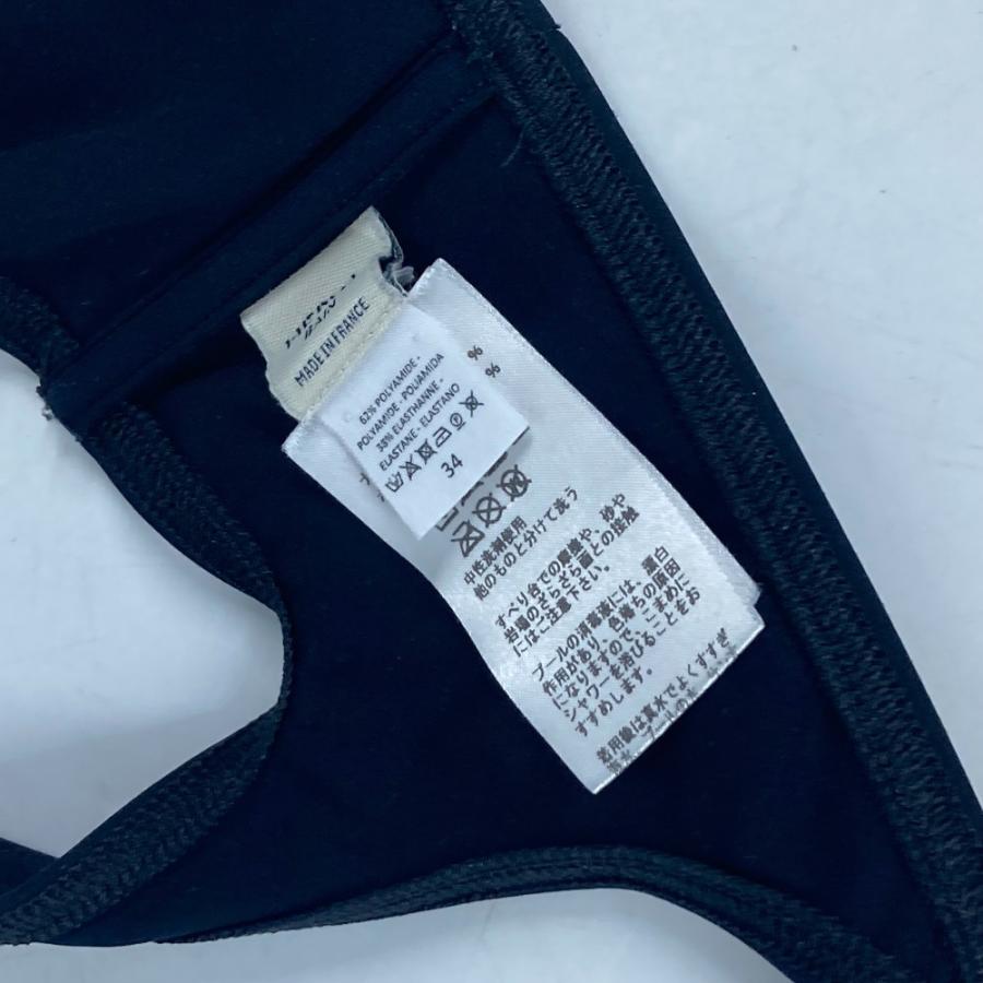 美品 HERMES エルメス シェーヌダンクル ビキニ スイムウエア  水着 ブラック レディース【中古】 | HERMES | 04