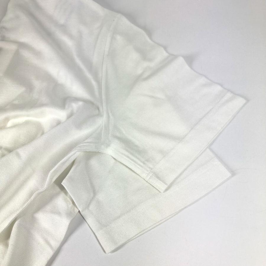 未使用 HERMES エルメス Hロゴ ライン アパレル 半袖 トップス シャツ 襟付き  ポロシャツ ホワイト メンズ【中古】 | HERMES | 07