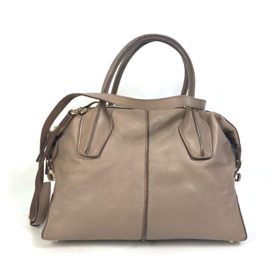 TOD'S トッズ 鞄 Dスタイリング 2WAY ショルダーバッグ レザー