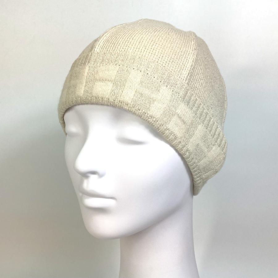 ❤未使用品❤セリエボタンつきニット帽 ベージュｘSV金具 エルメス Ｓサイズ 12480667_1.jpg