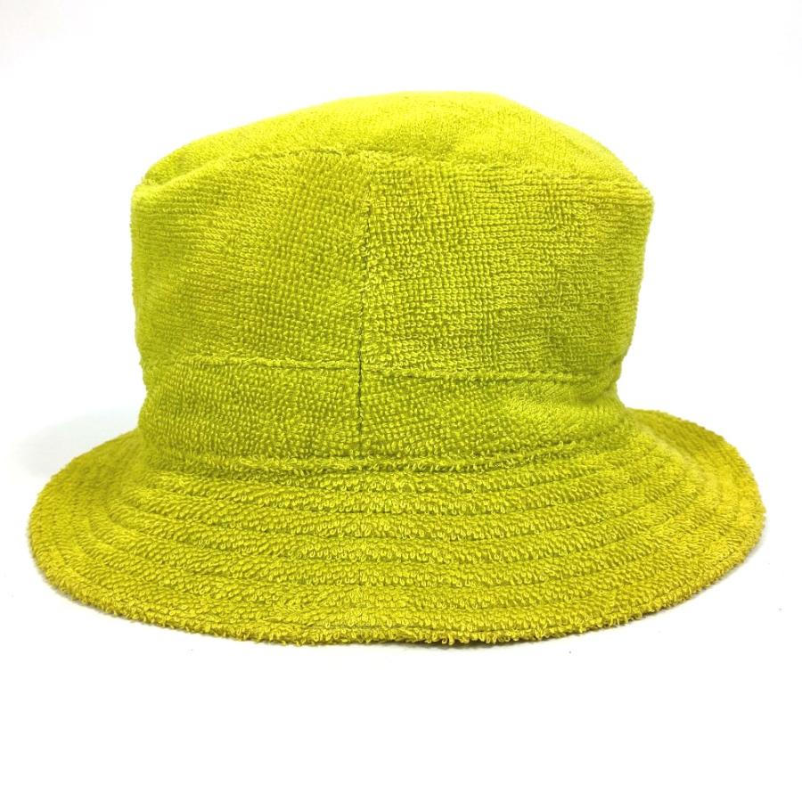 HERMES エルメス 帽子 Hロゴ バケットハット パイル ハット コットン