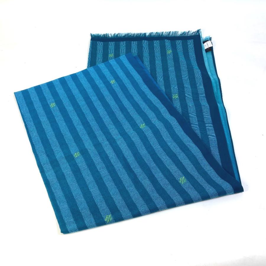 未使用 LOUIS VUITTON ルイヴィトン M77584 エトール・ダミエ ストライプス ショール マフラー ストール ブルー メンズ【中古】 | LOUIS VUITTON | 01