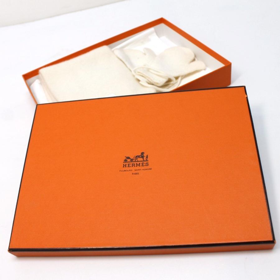 HERMES エルメス ベビー ミトン&マフラー セット マフラー