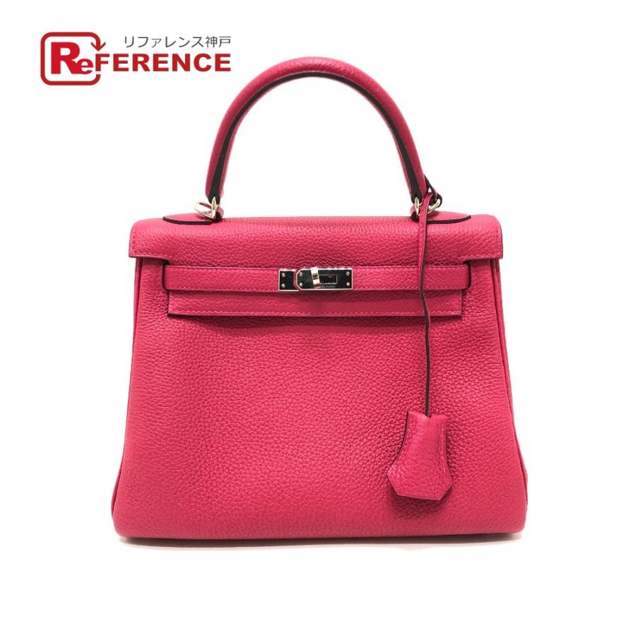 新品同様 HERMES エルメス ケリー25 2WAYバック ハンドバック ケリー ケリー25 ハンドバッグ ピンク レディース【中古】 | HERMES