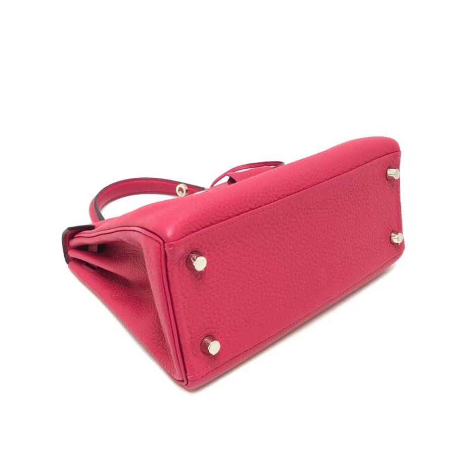 新品同様 HERMES エルメス ケリー25 2WAYバック ハンドバック ケリー ケリー25 ハンドバッグ ピンク レディース【中古】 | HERMES | 04