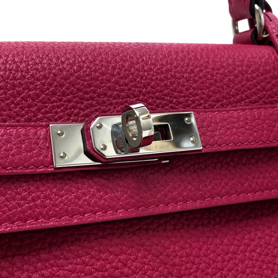 新品同様 HERMES エルメス ケリー25 2WAYバック ハンドバック ケリー ケリー25 ハンドバッグ ピンク レディース【中古】 | HERMES | 06