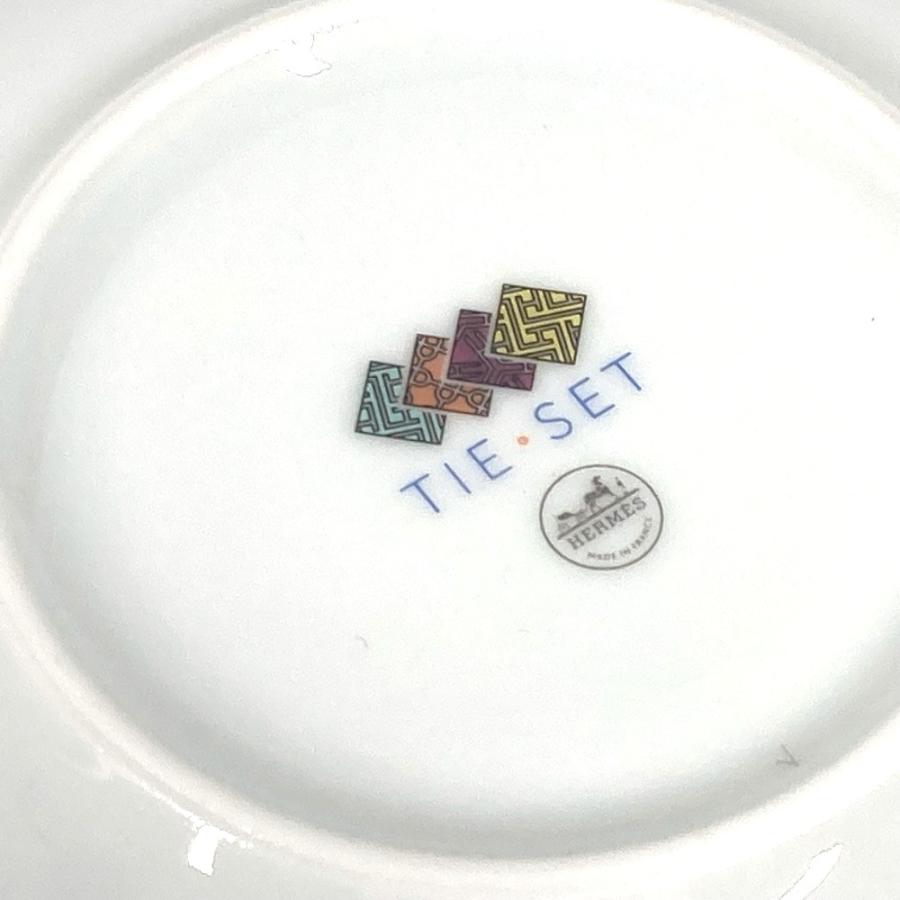 未使用 HERMES エルメス タイセット 小皿 プレート カトラリー 食器 お皿 マルチカラー レディース【中古】 | HERMES | 02