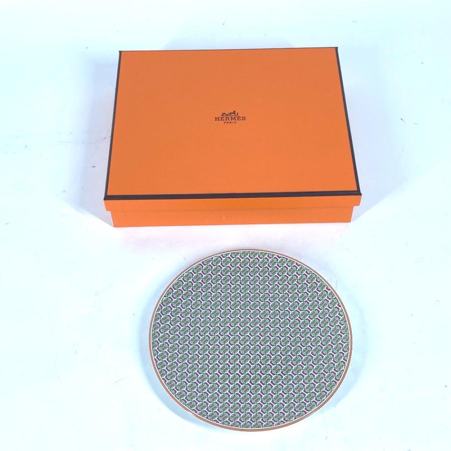 未使用 HERMES エルメス タイセット 小皿 プレート カトラリー 食器 お皿 マルチカラー レディース【中古】 | HERMES | 04