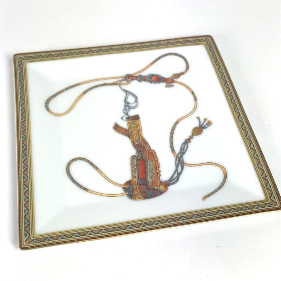 HERMES エルメス シュヴァルドリアン 角皿② HERMES エルメス シュヴァルドリアン スクエアN.2 プレート 11